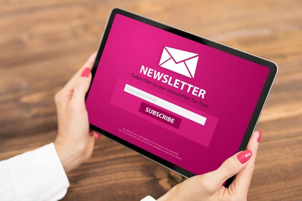 newsletter per hotel